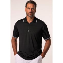 Męska Funkcyjna koszulka polo tenis rękaw 1/2 QuickDry do roz.7XL. Czarne koszulki polo męskie JAY-PI, m, bez wzorów, z elastanu, bez ramiączek. Za 195.99 zł.