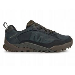 Buty trekkingowe męskie MERRELL ANNEX TRAK skóra Trekkingowe Turystyczne 42. Niebieskie buty trekkingowe męskie MERRELL, ze skóry, bez zapięcia, trekkingowe. Za 579.00 zł.