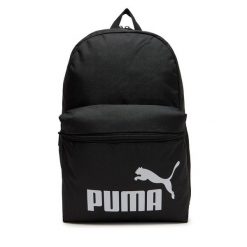 Plecak Puma. Czarne plecaki damskie Puma, bez wzorów, sportowe. Za 79.99 zł.