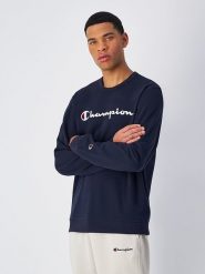 Champion Bluza w kolorze granatowym rozmiar: S. Niebieskie bluzy bez kaptura męskie CHAMPION, s. Za 92.21 zł.