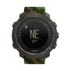 Suunto Zegarek męski Traverse Aplha Woodland czarno-zielony (SS023445000). Czarne zegarki męskie Suunto. Za 1,673.00 zł.