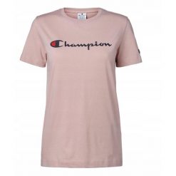 Koszulka Damska Champion. Czerwone t-shirty damskie CHAMPION, xl, bez wzorów, bez kołnierzyka. Za 129.00 zł.