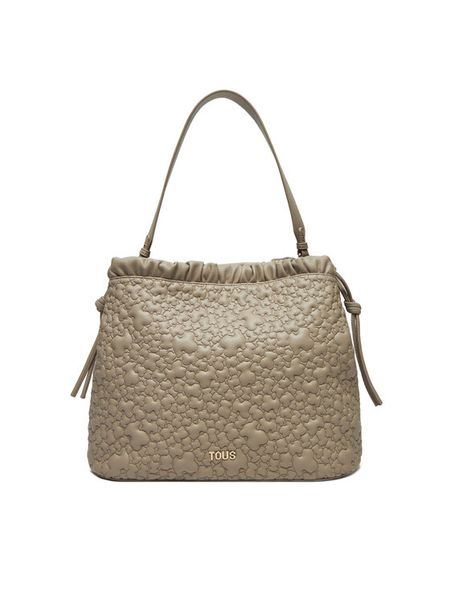 TOUS Torebka Puffy_Bear 2002187043 Beżowy. Brązowe torebki klasyczne damskie Tous, bez wzorów, ze skóry, bez dodatków. Za 569.99 zł.