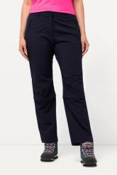 Damskie Spodnie z odpinanymi nogawkami regulacja długości szybkoschnące. Niebieskie spodnie materiałowe damskie Ulla Popken, plus size, z elastanu, trekkingowe. Za 299.99 zł.