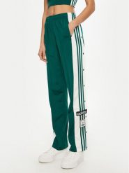 Adidas Spodnie dresowe Adibreak JD0852 Zielony Loose Fit. Zielone spodnie dresowe damskie Adidas, m, bez wzorów, z dresówki. Za 249.99 zł.
