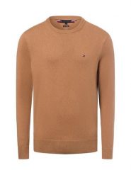 Tommy Hilfiger Sweter z dodatkiem kaszmiru Mężczyźni Bawełna beżowy, XXL. Brązowe swetry męskie Tommy Hilfiger, m, bez wzorów, z bawełny, bez kołnierzyka. Za 429.95 zł.