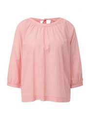 S.Oliver Bluzka w kolorze czerwonym rozmiar: 38. Czerwone bluzki damskie S.Oliver, s, bez wzorów, z bawełny, bez kołnierzyka, bez ramiączek. Za 113.36 zł.