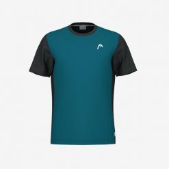 SLICE T-Shirt Boys. Zielone t-shirty damskie HEAD, bez wzorów, bez kołnierzyka. W wyprzedaży za 171.00 zł.