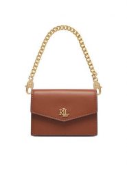 LAUREN RALPH LAUREN Torebka 432P11755001 Brązowy. Brązowe torebki klasyczne damskie Lauren Ralph Lauren, bez wzorów, ze skóry, bez dodatków. Za 579.99 zł.
