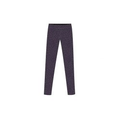 Legginsy Gym & Pilates FIT+ 500 Slim damskie. Niebieskie legginsy damskie DOMYOS, l, bez wzorów, z bawełny, na fitness i siłownię. W wyprzedaży za 44.99 zł.