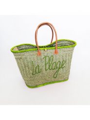 Le Comptoir de la Plage Torba plażowa "Pasika" w kolorze beżowo-zielonym - 40 x 35 x 20 cm rozmiar: onesize. Brązowe torebki klasyczne damskie Le Comptoir de la Plage, bez wzorów, z materiału, bez dodatków. Za 70.24 zł.
