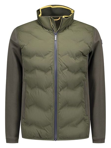 NEW ZEALAND AUCKLAND Kurtka hybrydowa w kolorze khaki rozmiar: XXL. Brązowe kurtki męskie New Zealand Auckland, xxl, bez wzorów, bez kaptura. Za 272.45 zł.