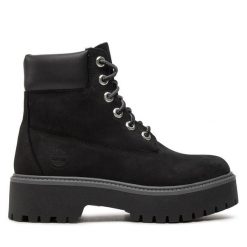Trapery Timberland. Czarne trapery damskie Timberland, bez obcasa. Za 1,099.00 zł.