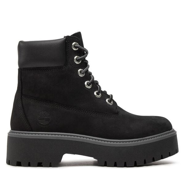 Trapery Timberland. Czarne trapery damskie Timberland, bez obcasa. Za 879.99 zł.