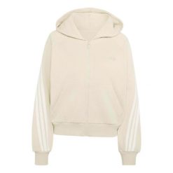 Bluza Adidas Sport W Ak 3S Fz Hd Damskie. Brązowe bluzy sportowe damskie Adidas, s, bez wzorów, z bawełny, bez ramiączek, długie, z kapturem. Za 395.99 zł.