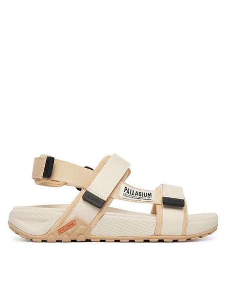 Palladium Sandały Offsandal Strap 94682-257-M Beżowy. Brązowe sandały damskie Palladium, bez wzorów, z materiału, bez obcasa, na płaskiej podeszwie. Za 399.99 zł.