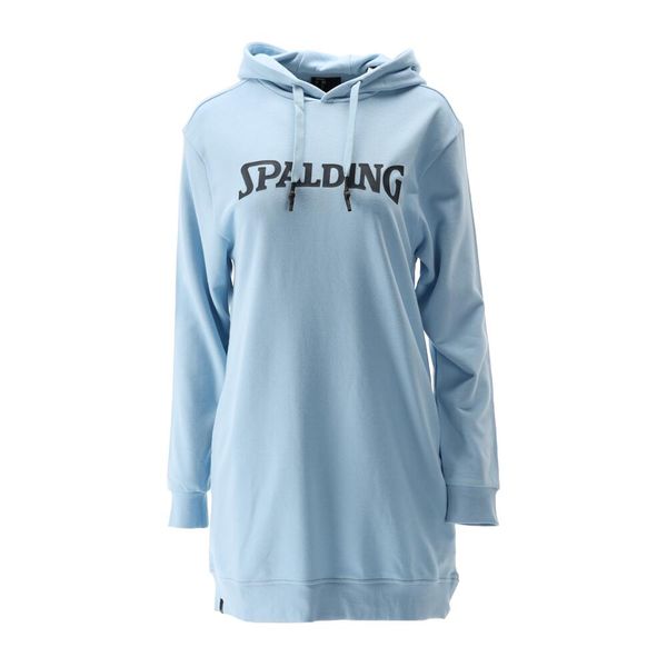 Sukienka sweatshirt z kapturem dla kobiet Spalding. Niebieskie sukienki damskie Spalding, bez wzorów, z dresówki, sportowe, bez kołnierzyka, bez ramiączek, sportowe. Za 459.50 zł.