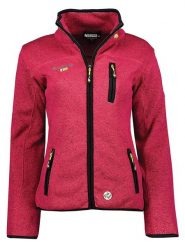 Geographical Norway Kurtka polarowa w kolorze różowym rozmiar: L. Różowe kurtki damskie Geographical Norway, l, bez wzorów, z polaru, bez kaptura. Za 122.96 zł.