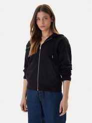 Calvin Klein Jeans Bluza Archive Logo LV047B237G Czarny Regular Fit. Czarne bluzy bez kaptura damskie Calvin Klein Jeans, xs, z bawełny. Za 449.99 zł.