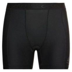 Bokserki rowerowe męskie Odlo ACTIVE SPORT. Czarne szorty męskie Odlo, bez wzorów, sportowe. Za 206.65 zł.