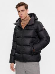 Colmar Kurtka puchowa Waxed 1271 3XW Czarny Regular Fit. Czarne kurtki męskie Colmar, m, bez wzorów, z puchu, bez kaptura. Za 1,839.00 zł.