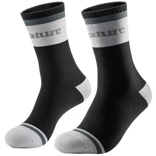 Skarpety sportowe dla dorosłych wodoodporne z membraną Qunature QN920 zimowe. Czarne skarpetki damskie ROCKBROS, bez wzorów. Za 99.00 zł.