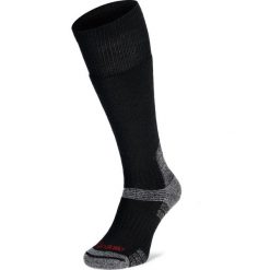 Skarpety wysokogórskie meskie Bridgedale Explorer Heavy Merino P Knee. Czarne skarpetki męskie Bridgedale, bez wzorów, z wełny. Za 135.99 zł.