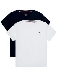 Tommy Hilfiger Komplet t-shirtów Cn Tee Ss UB0UB00310 Kolorowy Regular Fit. T-shirty chłopięce Tommy Hilfiger, bez wzorów, z bawełny, bez ramiączek. Za 149.99 zł.