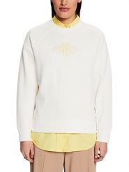 ESPRIT Bluza w kolorze szarym rozmiar: L. Szare bluzy bez kaptura damskie Esprit, l, z bawełny. Za 100.99 zł.