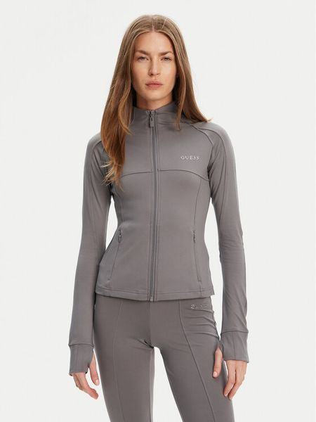 Guess Bluza V5RP17 KCD02 Szary Regular Fit. Szare bluzy bez kaptura damskie Guess, m, z syntetyku. Za 199.99 zł.