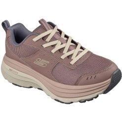 Buty sportowe damskie Skechers Max Cushioning Zirrus Cobbl. Czerwone buty sportowe na co dzień damskie Skechers, bez wzorów, z materiału, na fitness i siłownię. Za 490.00 zł.