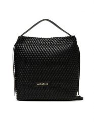 Valentino Torebka Shantel VBS8Y607 Czarny. Czarne torebki klasyczne damskie Valentino, bez wzorów, ze skóry, bez dodatków. Za 449.99 zł.