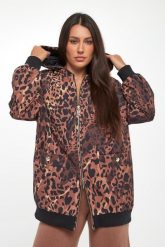 Kurtka damska w panterkę LIU JO. Kurtki damskie Liu Jo, l, bez wzorów, bez kaptura. Za 989.00 zł.