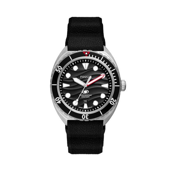 Zegarek Fossil. Czarne zegarki męskie Fossil. Za 639.99 zł.