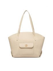 Beverly Hills Polo Club Torebka CEO-BHPC-C-001-09 Écru. Torebki klasyczne damskie Beverly Hills Polo Club, bez wzorów, z materiału, bez dodatków. Za 219.99 zł.