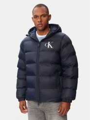 Calvin Klein Jeans Kurtka zimowa LV04RG513G Granatowy Regular Fit. Niebieskie kurtki męskie Calvin Klein Jeans, na zimę, m, bez wzorów, z jeansu, bez kaptura. Za 849.99 zł.