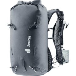 Plecak górski Deuter Vertrail 16 - graphite/tin. Szare plecaki damskie Deuter, bez wzorów, sportowe. Za 743.99 zł.
