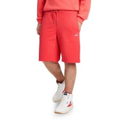 Spodenki męskie FILA Blehen Sweat. Szare szorty męskie Fila, bez kołnierzyka. Za 85.99 zł.