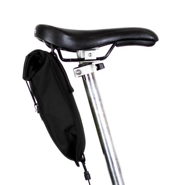 Torba rowerowa City Saddle Bag Large w kolorze czarnym RESTRAP. Czarne torebki klasyczne damskie RESTRAP, bez wzorów, bez dodatków. Za 183.90 zł.