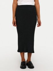 Kaffe Spódnica ołówkowa Silla 10509053 Czarny Regular Fit. Czarne spódniczki damskie Kaffe, m, bez wzorów, z wiskozy, ołówkowe. Za 139.99 zł.
