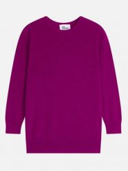 Just Cashmere Kaszmirowy sweter "Janice" w kolorze fioletowym rozmiar: M. Różowe swetry klasyczne damskie Just Cashmere, m, z kaszmiru, bez kołnierzyka. Za 378.54 zł.