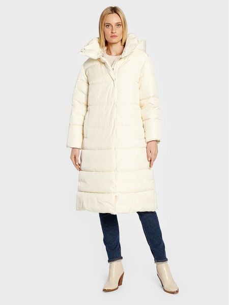 Trussardi Kurtka zimowa 56S00792 Écru Relaxed Fit. Kurtki damskie TRUSSARDI, na zimę, s, bez wzorów, z syntetyku, bez kaptura. Za 989.00 zł.