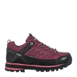 Damskie buty trekkingowe górskie ze skóry zamszowej VIBRAM CMP MOON LOW. Czarne obuwie trekkingowe damskie CMP. W wyprzedaży za 335.99 zł.