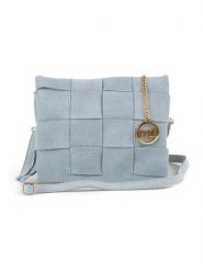 Mia Tomazzi Skórzana torebka "Empoli" w kolorze błękitnym - 23 x 17 x 5 cm rozmiar: onesize. Niebieskie torebki klasyczne damskie Mia Tomazzi, bez wzorów, z materiału, bez dodatków. Za 209.82 zł.