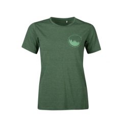 Koszulka damska Halti Lehti. Zielone bluzki sportowe damskie Halti, l, bez wzorów, bez ramiączek. Za 299.99 zł.