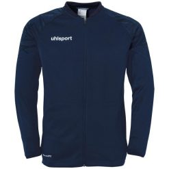 Kurtka dresowa Uhlsport Goal 25 Poly. Niebieskie kurtki damskie UHLSPORT, l, bez wzorów, z dresówki, bez kaptura. Za 191.35 zł.