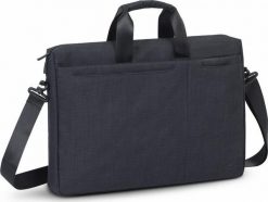Torba Rivacase 8355 czarny. Czarne torby na laptopa damskie RivaCase, bez wzorów, z poliesteru. Za 134.00 zł.