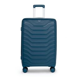Walizka podróżna KADVA Sancho. Niebieskie walizki KADVA, bez wzorów. Za 169.99 zł.