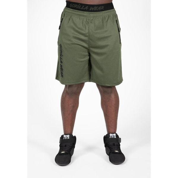 Spodenki fitness męskie Gorilla Wear Mercury Mesh Shorts. Czarne szorty sportowe męskie GORILLA WEAR, m, z meshu, na fitness i siłownię. Za 219.00 zł.