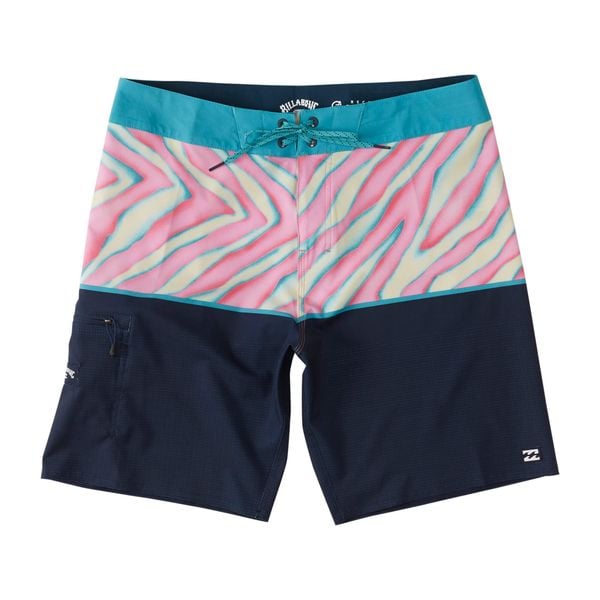 Szorty kąpielowe męskie Billabong Fifty50 Airlite. Niebieskie szorty sportowe męskie Billabong, m, z elastanu, żeglarskie. Za 129.99 zł.